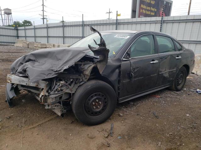 2G1WT57K091153283 - 2009 CHEVROLET IMPALA 1LT BLACK photo 1