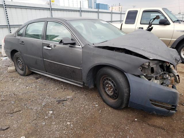 2G1WT57K091153283 - 2009 CHEVROLET IMPALA 1LT BLACK photo 4