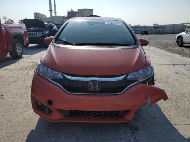 3HGGK5H81LM709572 - 2020 HONDA FIT EX ORANGE photo 5