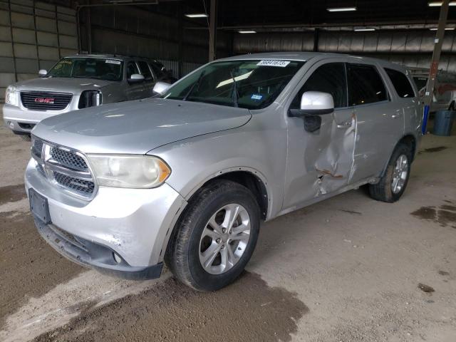 1D4RD2GGXBC706357 - 2011 DODGE DURANGO EXPRESS SILVER photo 1