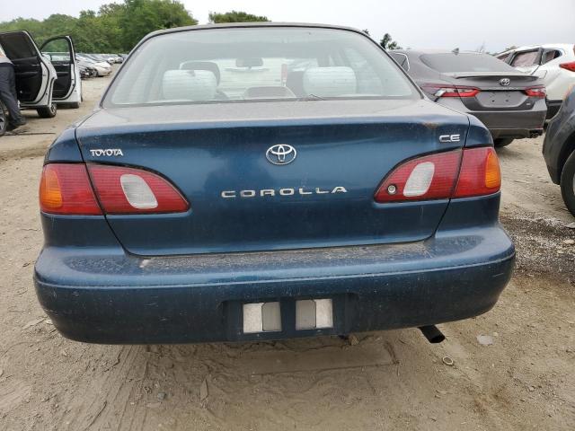 2T1BR12E8YC383684 - 2000 TOYOTA COROLLA VE BLUE photo 6