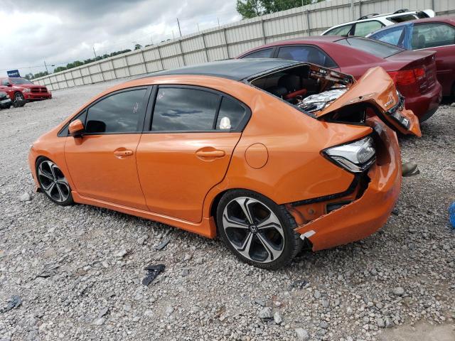 2HGFB6E52EH704992 - 2014 HONDA CIVIC SI ORANGE photo 2