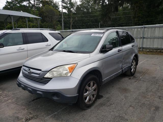 JHLRE38577C056815 - 2007 HONDA CR-V EX SILVER photo 2