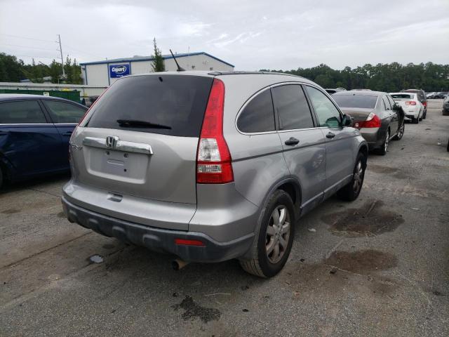 JHLRE38577C056815 - 2007 HONDA CR-V EX SILVER photo 4