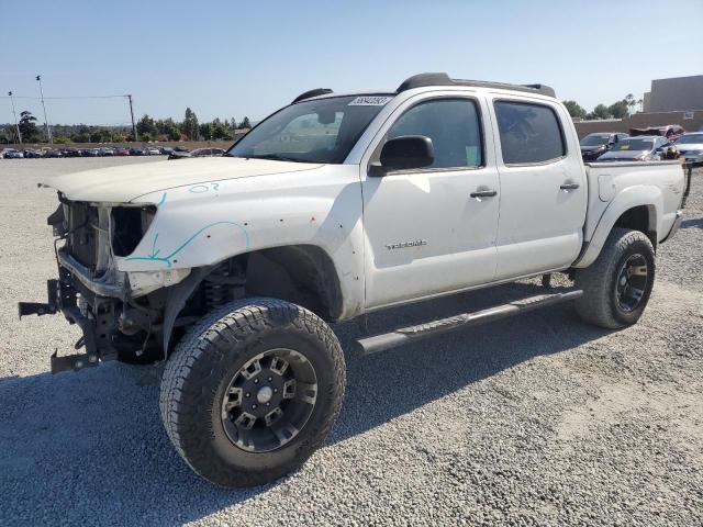 3TMJU62N09M089177 - 2009 TOYOTA TACOMA DOUBLE CAB PRERUNNER WHITE photo 1