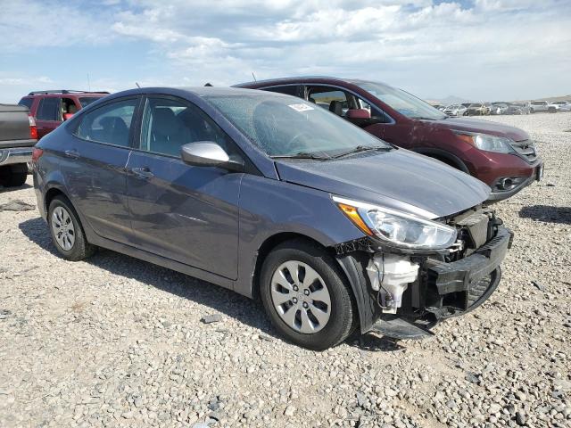 KMHCT4AE4HU313185 - 2017 HYUNDAI ACCENT SE GRAY photo 4