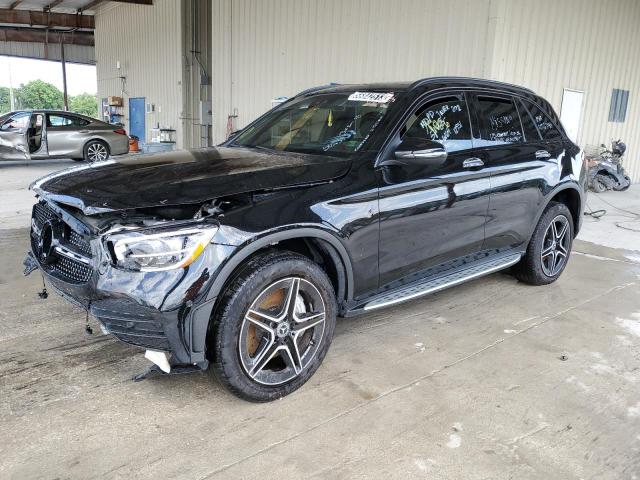 W1N0G8EB7NV386164 - 2022 MERCEDES-BENZ GLC 300 4MATIC BLACK photo 1