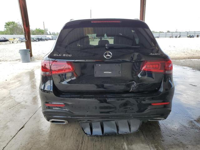 W1N0G8EB7NV386164 - 2022 MERCEDES-BENZ GLC 300 4MATIC BLACK photo 6