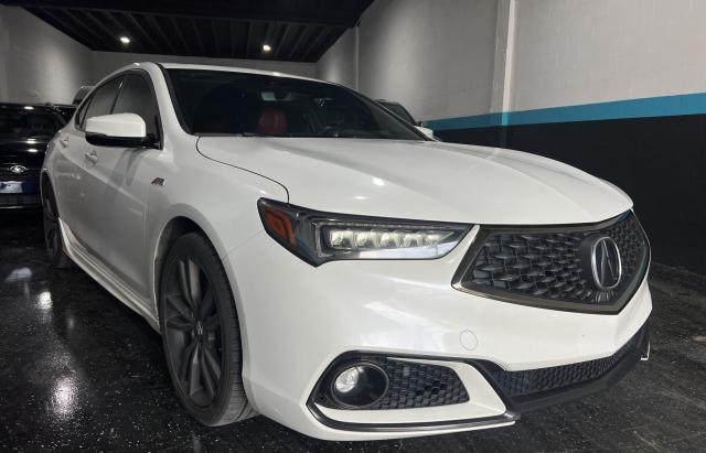 19UUB3F65KA001796 - 2019 ACURA TLX TECHNOLOGY WHITE photo 1