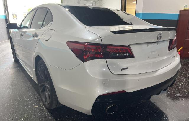 19UUB3F65KA001796 - 2019 ACURA TLX TECHNOLOGY WHITE photo 3