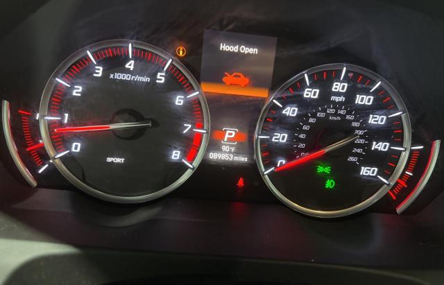 19UUB3F65KA001796 - 2019 ACURA TLX TECHNOLOGY WHITE photo 8