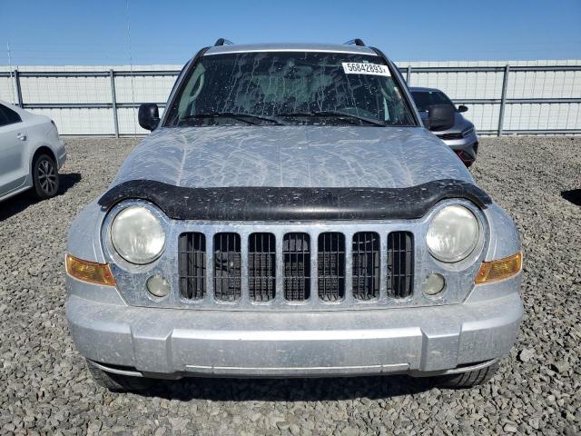 1J8GL58K35W678957 - 2005 JEEP LIBERTY LIMITED SILVER photo 5