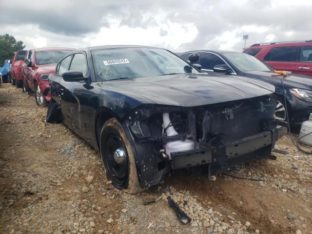 2C3CDXAT6GH341092 - 2016 DODGE CHARGER POLICE BLACK photo 1