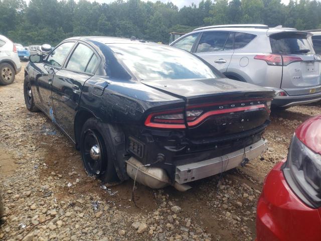 2C3CDXAT6GH341092 - 2016 DODGE CHARGER POLICE BLACK photo 3