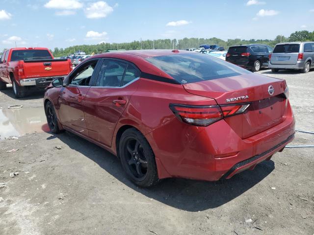 3N1AB8CV8MY243591 - 2021 NISSAN SENTRA SV MAROON photo 2