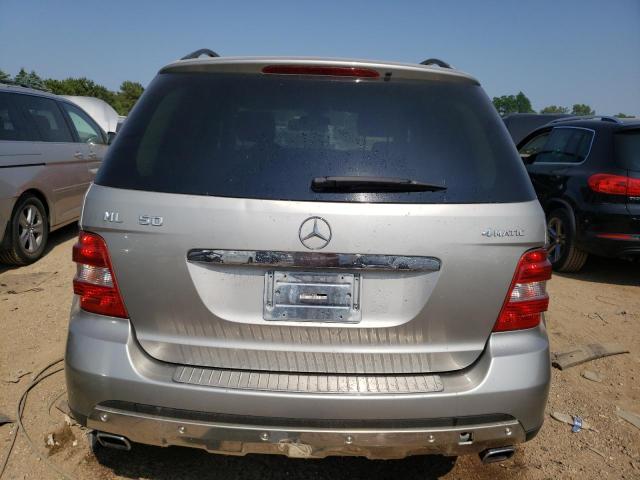 4JGBB75E66A067782 - 2006 MERCEDES-BENZ ML 500 SILVER photo 6