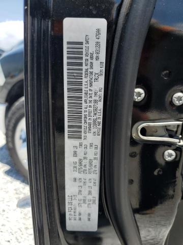 1C6RR6LT4KS627188 - 2019 RAM 1500 CLASS SLT შავი ფოტო 12