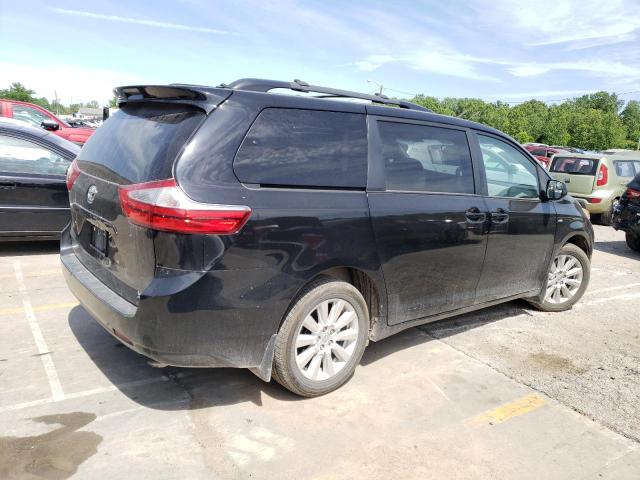 5TDJZ3DC6HS186622 - 2017 TOYOTA SIENNA LE BLACK photo 3