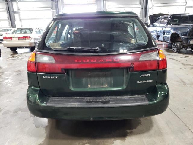 4S3BH625XY7301424 - 2000 SUBARU LEGACY BRIGHTON GREEN photo 6