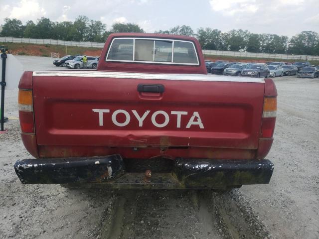 JT4RN01P6M7045770 - 1991 TOYOTA PICKUP 1/2 TON SHORT WHEELBASE DLX BURGUNDY photo 10