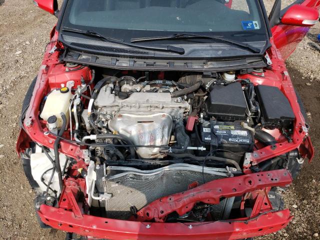 JTKJF5C74E3085285 - 2014 TOYOTA SCION TC RED photo 11