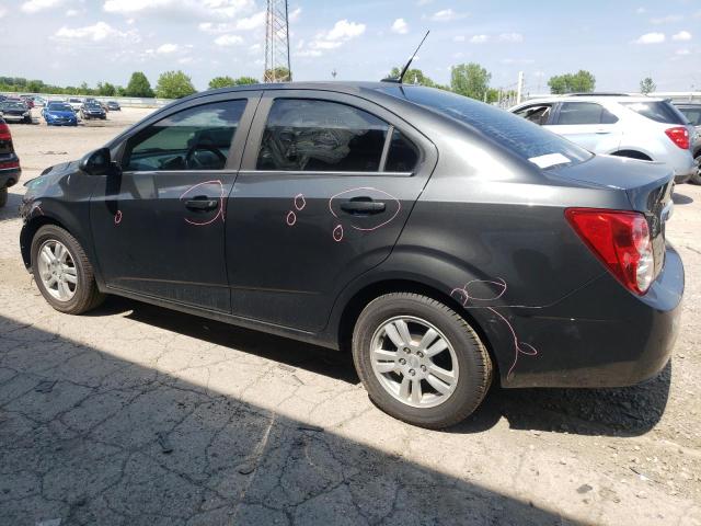 1G1JC5SH7E4113335 - 2014 CHEVROLET SONIC LT GRAY photo 2