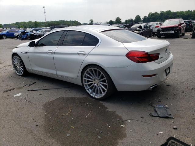 WBA6B4C58ED760242 - 2014 BMW 650 XI GRAN COUPE WHITE photo 2