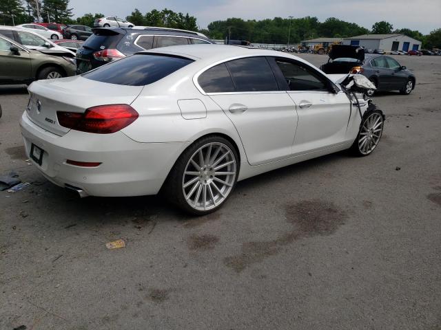 WBA6B4C58ED760242 - 2014 BMW 650 XI GRAN COUPE WHITE photo 3