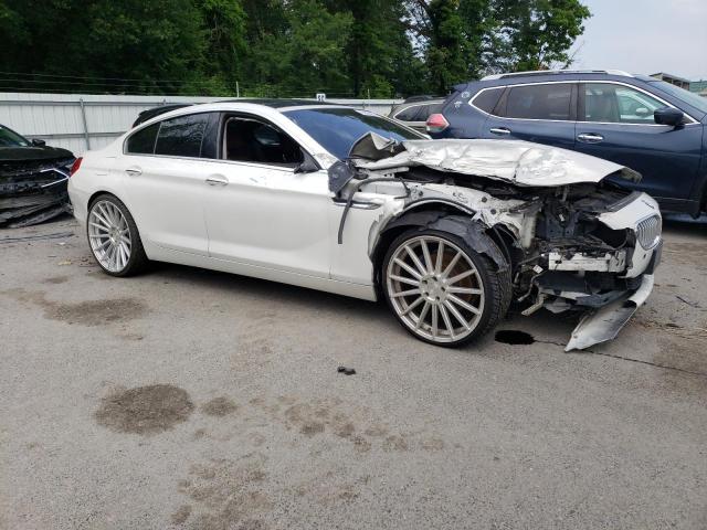 WBA6B4C58ED760242 - 2014 BMW 650 XI GRAN COUPE WHITE photo 4