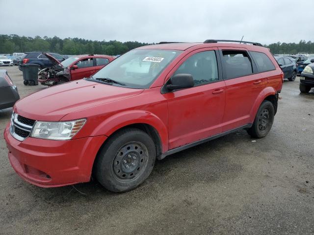 3C4PDCAB7GT234184 - 2016 DODGE JOURNEY SE RED photo 1