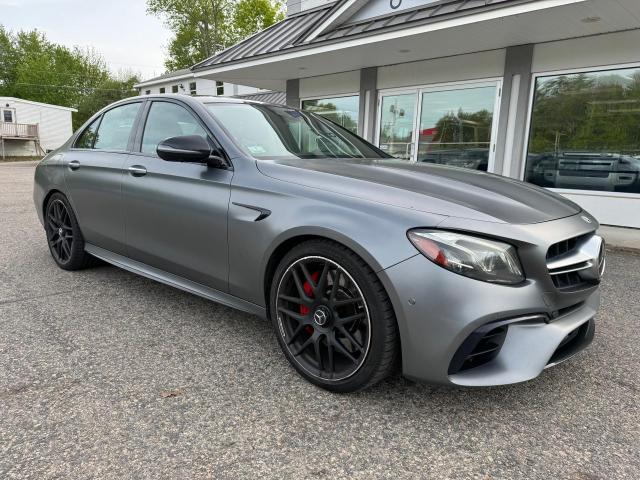 WDDZF8KB2JA456439 - 2018 MERCEDES-BENZ E 63 AMG-S GRAY photo 1