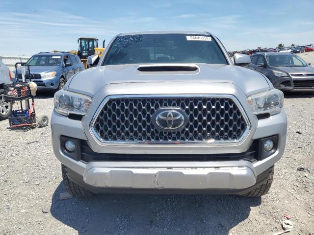 3TMCZ5AN6KM238736 - 2019 TOYOTA TACOMA DOUBLE CAB SILVER photo 5