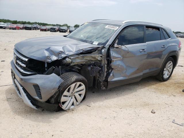 1V2JE2CA4PC202806 - 2023 VOLKSWAGEN ATLAS CROS SE GRAY photo 1