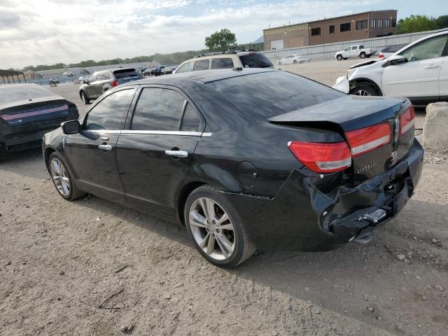 3LNHL2GC5AR624265 - 2010 LINCOLN MKZ შავი ფოტო 2