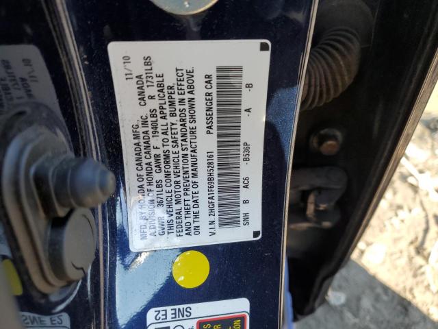 2HGFA1F69BH528161 - 2011 HONDA CIVIC LX-S 蓝色 照片 13