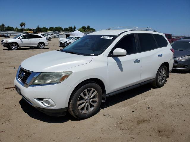5N1AR2MN3EC724536 - 2014 NISSAN PATHFINDER S WHITE photo 1