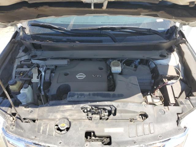 5N1AR2MN3EC724536 - 2014 NISSAN PATHFINDER S WHITE photo 12