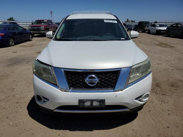 5N1AR2MN3EC724536 - 2014 NISSAN PATHFINDER S WHITE photo 5