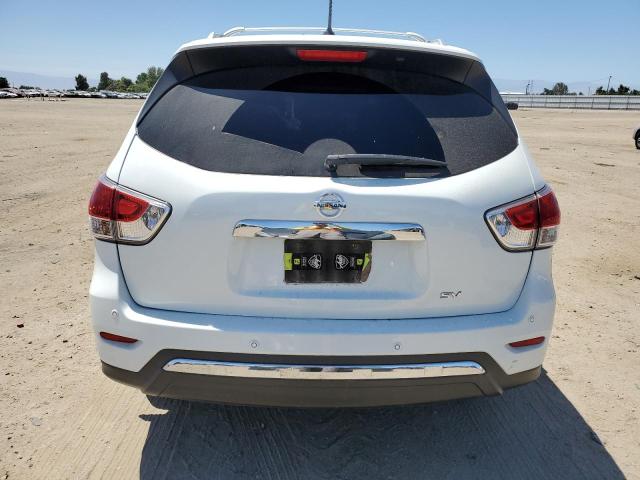 5N1AR2MN3EC724536 - 2014 NISSAN PATHFINDER S WHITE photo 6