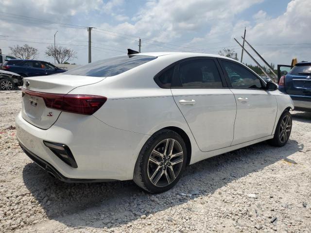 3KPF34AD8KE127275 - 2019 KIA FORTE GT LINE WHITE photo 3