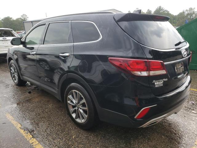 KM8SM4HF4HU226619 - 2017 HYUNDAI SANTA FE SE BLACK photo 2