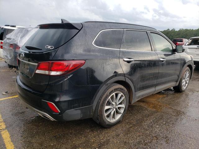 KM8SM4HF4HU226619 - 2017 HYUNDAI SANTA FE SE BLACK photo 3