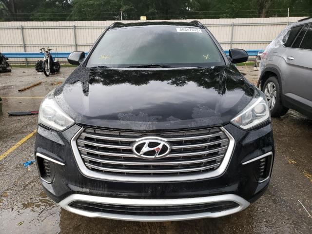 KM8SM4HF4HU226619 - 2017 HYUNDAI SANTA FE SE BLACK photo 5