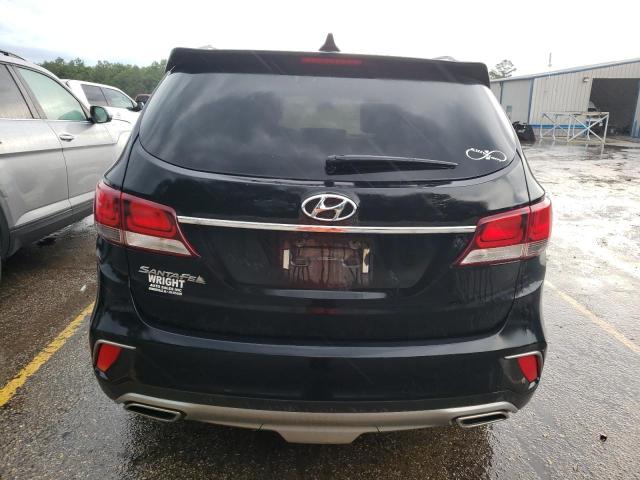 KM8SM4HF4HU226619 - 2017 HYUNDAI SANTA FE SE BLACK photo 6