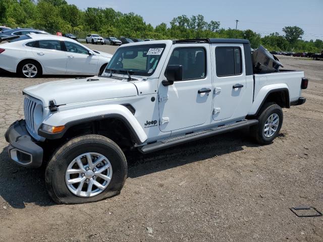 1C6HJTAGXPL520073 - 2023 JEEP GLADIATOR SPORT WHITE photo 1