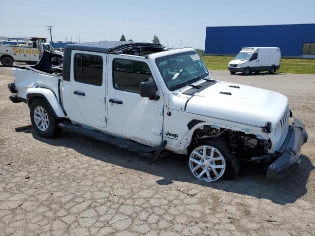 1C6HJTAGXPL520073 - 2023 JEEP GLADIATOR SPORT WHITE photo 4