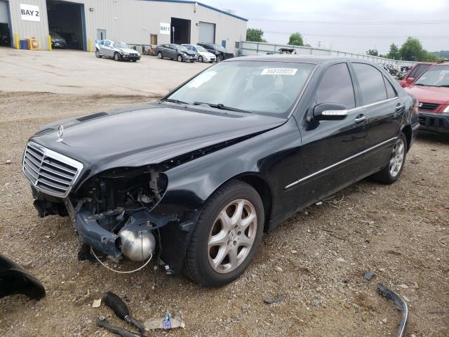 WDBNG83J74A404366 - 2004 MERCEDES-BENZ S 430 4MATIC BLACK photo 1