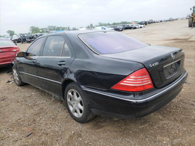 WDBNG83J74A404366 - 2004 MERCEDES-BENZ S 430 4MATIC BLACK photo 2