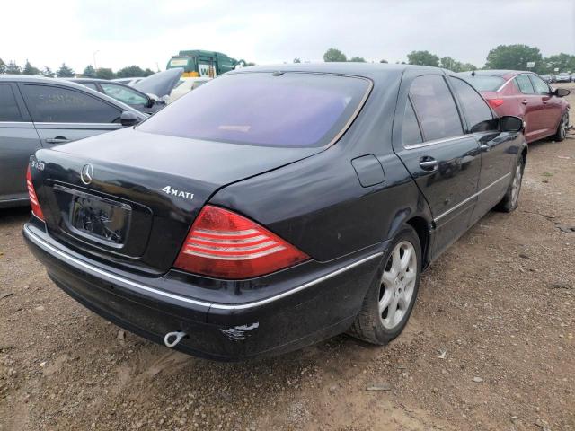 WDBNG83J74A404366 - 2004 MERCEDES-BENZ S 430 4MATIC BLACK photo 3