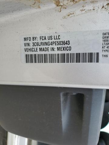 3C6LRVNG4PE503643 - 2023 RAM PROMASTER 1500 STANDARD WHITE photo 13